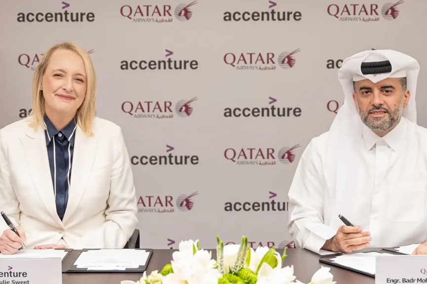 Qatar Airways and Accenture unite to advance AI in aviation