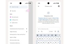 Gemini Temporary Chats