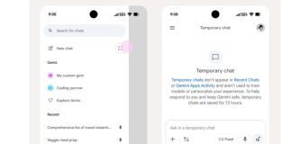 Google updates Gemini with new personalized and privacy features Gemini Temporary Chats