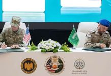 Saudi-US National Guard of Indiana and Oklahoma deal