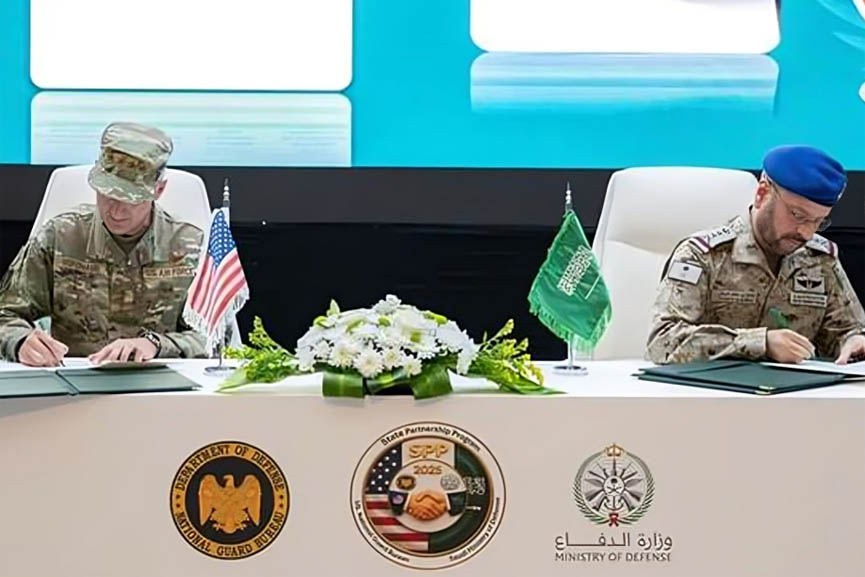 Saudi Arabia inks deal with US National Guard of Indiana and Oklahoma