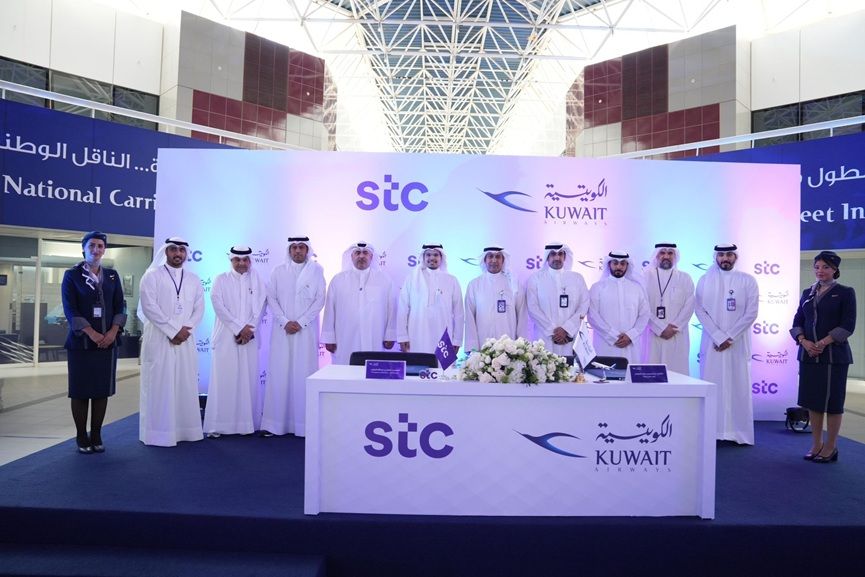 Kuwait Airways, STC sign strategic cooperation deal