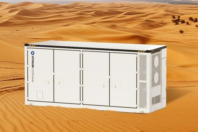 HiTHIUM to power 4GWh energy storage project in Saudi Arabia HiTHIUM to power Saudi's 4GWh energy storage project