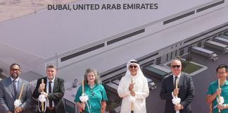 Toll Group distribution center at Dubai South