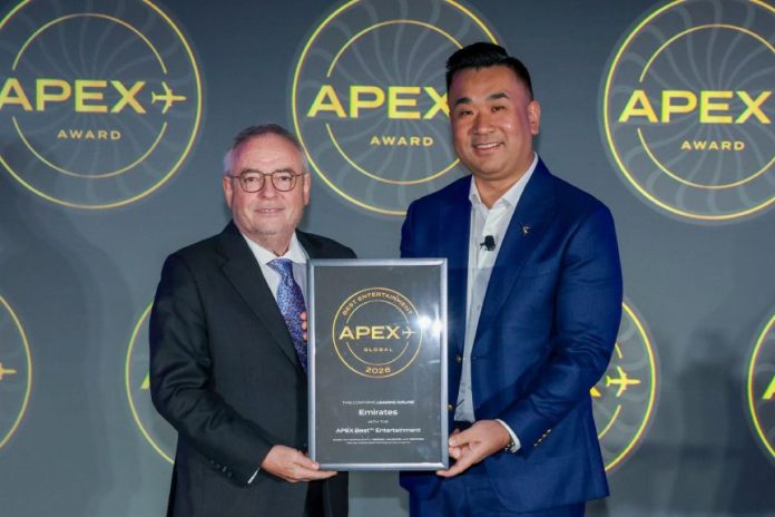 Emirates wins at 2026 APEX awards Emirates wins at 2026 APEX awards