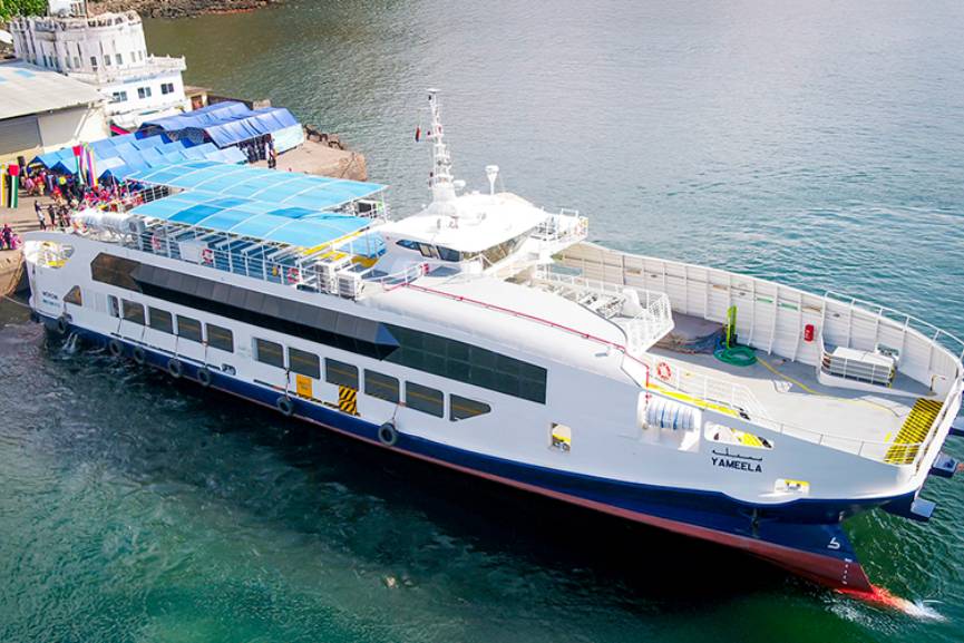 Comoros passenger ferry services