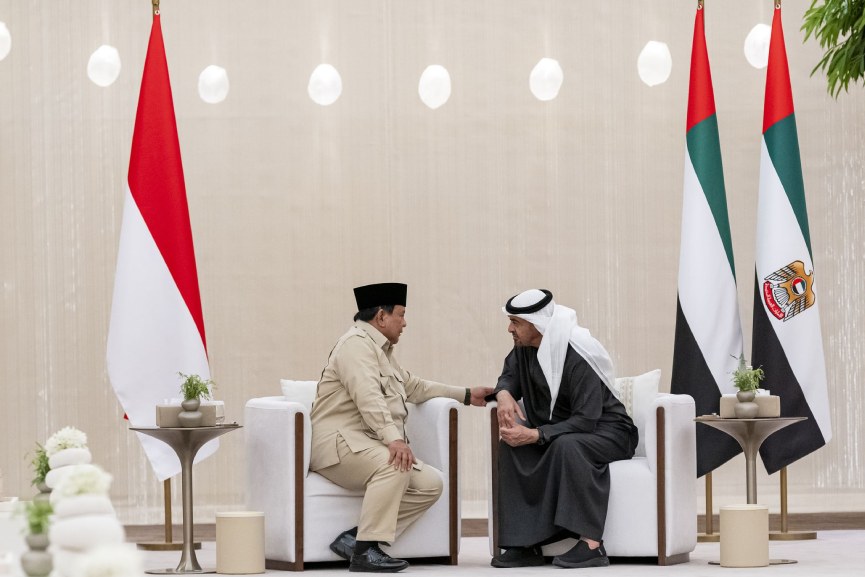 UAE and Indonesia meeting