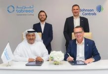 Tabreed-Johnson Controls district cooling projects