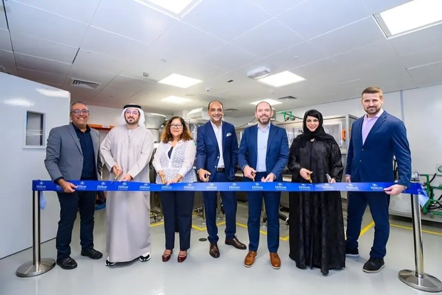 Hilton’s 1st bottling plant in UAE opens in Abu Dhabi Yas Island