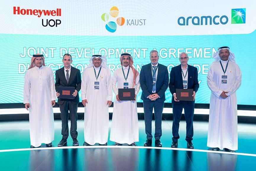 Aramco, Honeywell, KAUST partner on crude-to-chemicals technology