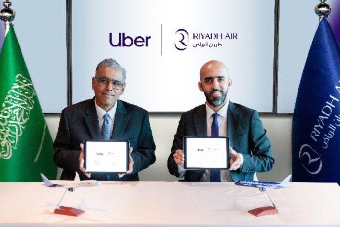 Riyadh Air Uber partnership-GCC Business News