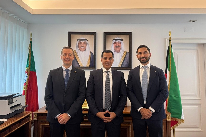 Kuwaiti Ambassador calls to boost economic ties with Portugal
