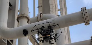 KAUST and Aramco hybrid UAV crawler technology