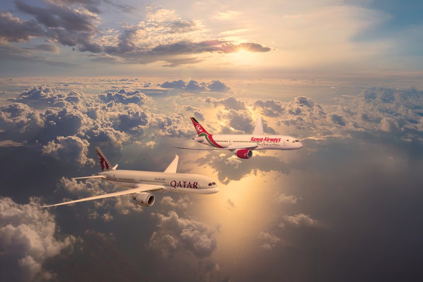 Qatar Airways, Kenya Airways launch codeshare flights to 9 destinations