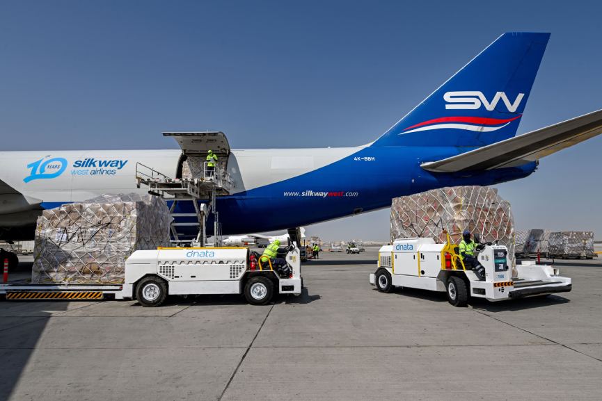 dnata ground handling service in Baku