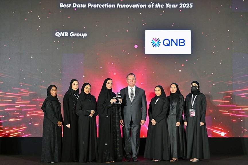 QNB wins Best Data Protection Innovation award 2025 at Doha summit