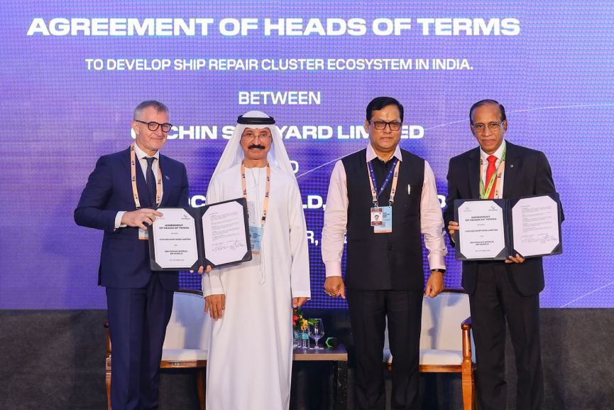 Drydocks World to develop India’s 1st ship repair cluster in Kerala