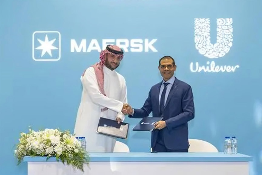Maersk and Unilever to launch their 1st electric van in Saudi Arabia