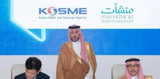 Monsha'at and KOSME sign MoU