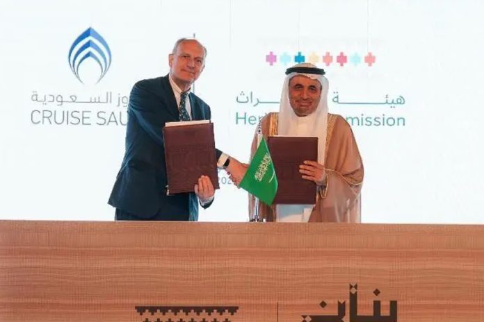 Heritage Commission-Cruise Saudi MoU Heritage Commission-Cruise Saudi MoU