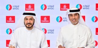 Emirates-ENOC SAF supply agreement-GCC Business News
