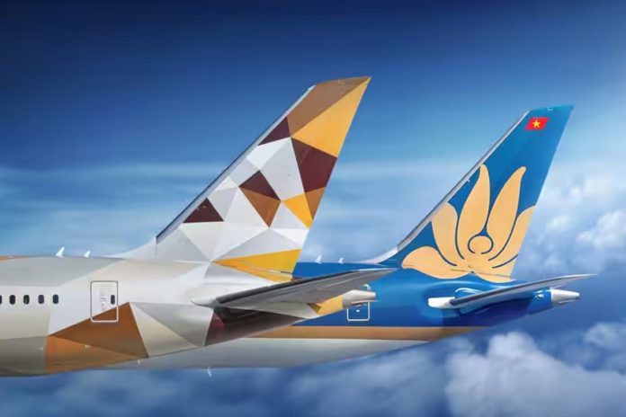 Etihad and Vietnam Airlines partnership