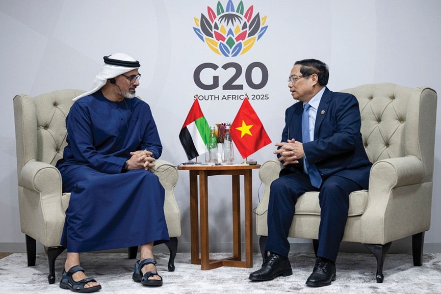 Abu Dhabi, Vietnam strengthen bilateral ties at G20 summit