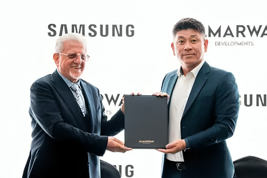 Al Marwan Developments strikes strategic partnership with Samsung
