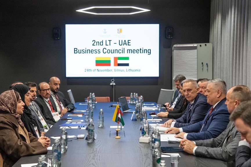 2nd UAE–Lithuania Business Council meeting explores expanding ties
