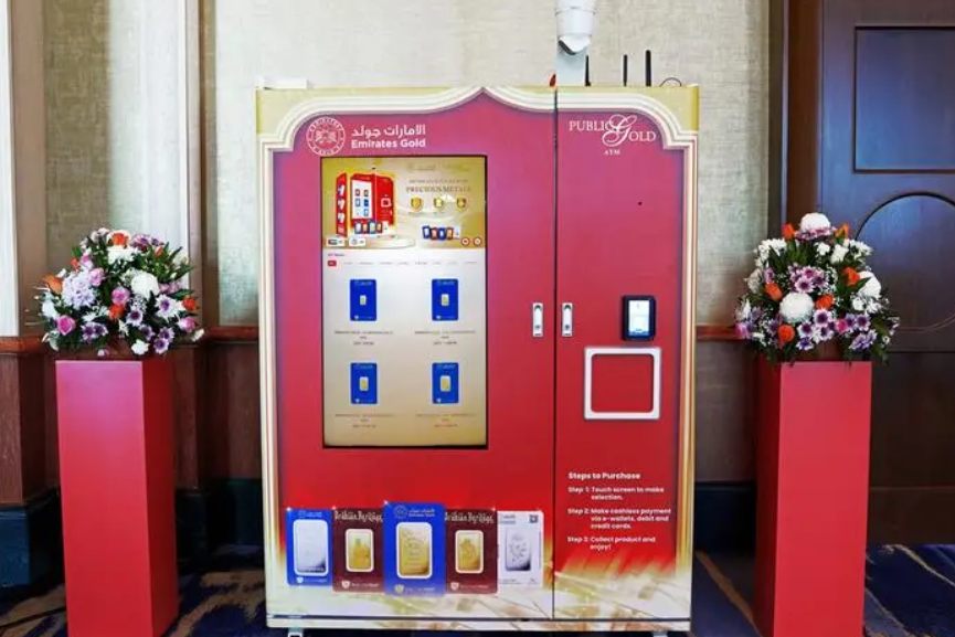 Groundbreaking launch; World’s 1st fintech-enabled Gold ATM in Dubai