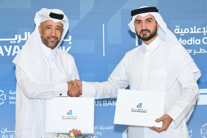 Media City Qatar signs financial service deal with AlRayan Bank