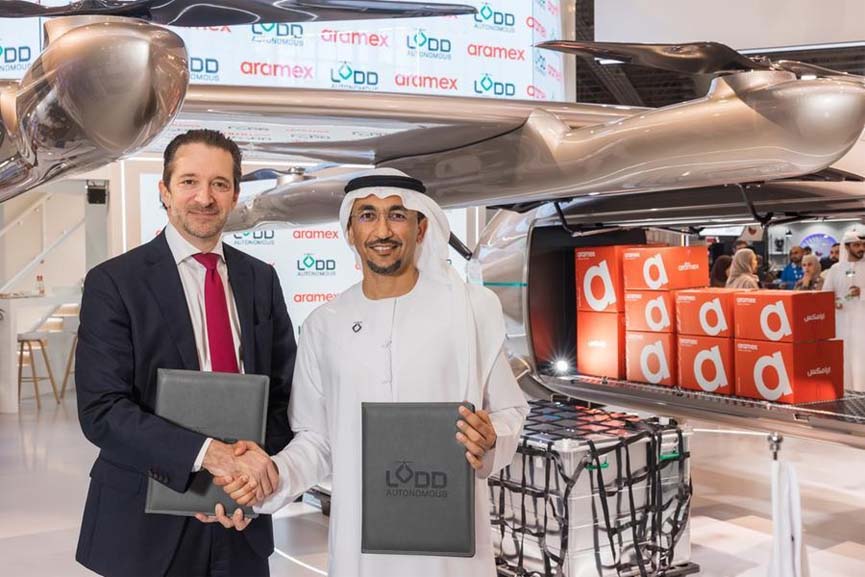 LODD Autonomous and Aramex to transform Middle East delivery with VTOL