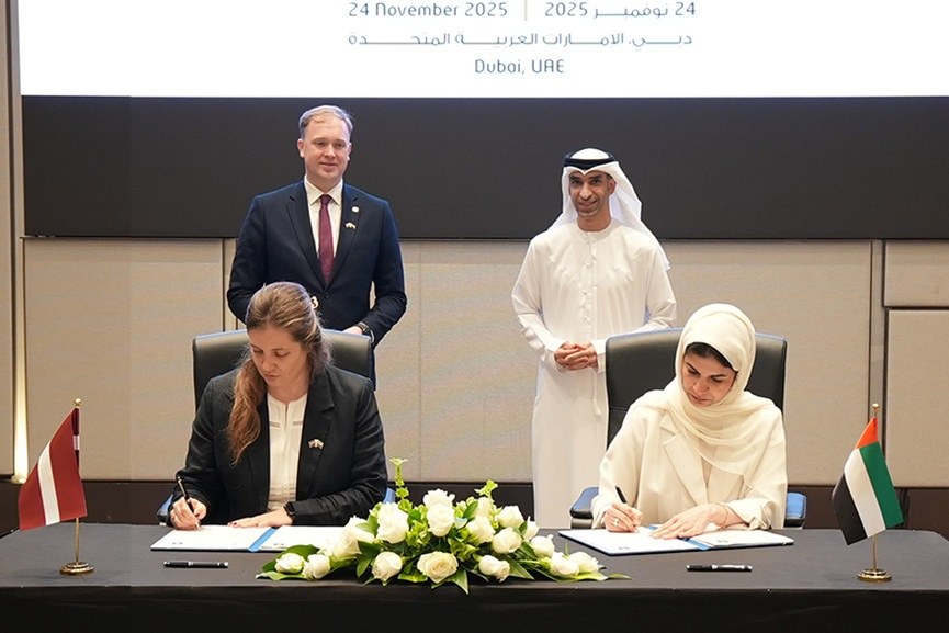 Abu Dhabi, Latvian Chambers sign agreement to boost economic ties