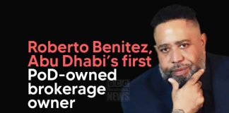 Roberto Benitez, Abu Dhabi’s first PoD-owned brokerage owner