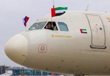 Etihad Airways launches flights to Russia