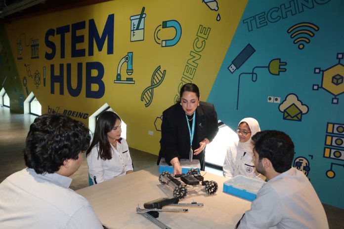 INJAZ Bahrain-Boeing open STEM Hub