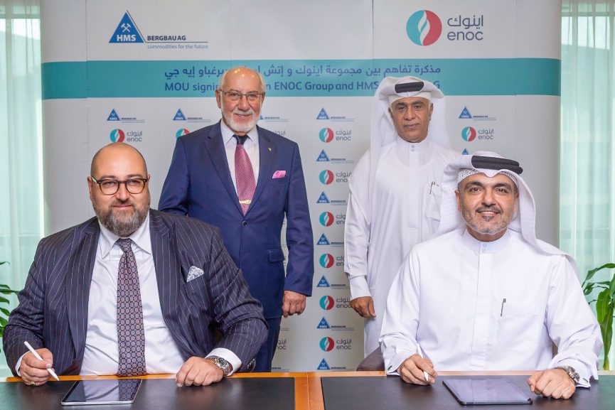 HMS Bergbau AG to distribute ENOC marine lubricants in Spain and Türkiye