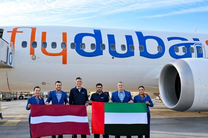 flydubai flights to Riga in Latvia