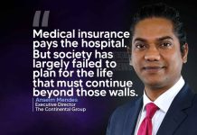 Anselm Mendes, Executive Director at Continental Group, discussing the importance of strategic insurance planning