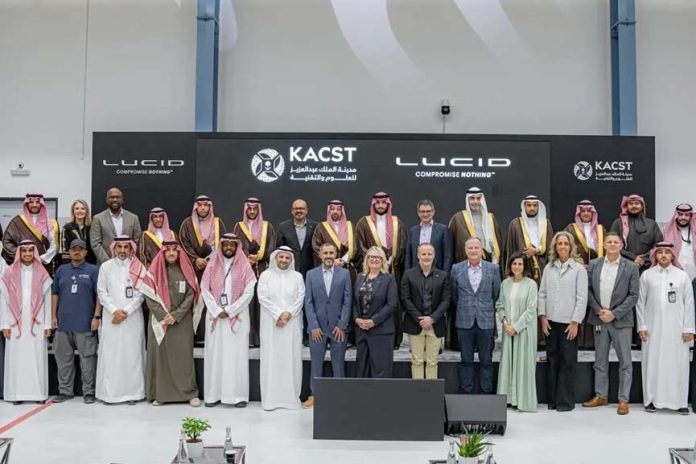 KACST-Lucid inaugurate EV Innovation Center