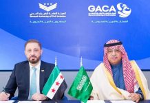 GACA and Syria sign MoU