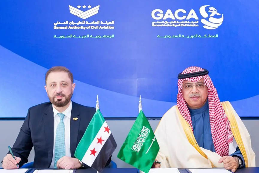 Saudi GACA pens MoU with Syria’s General Authority for Civil Aviation