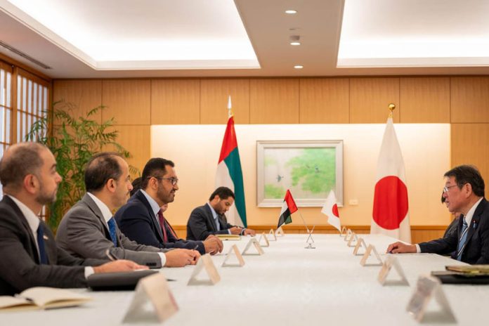 UAE-Japan review bilateral ties UAE-Japan review bilateral ties