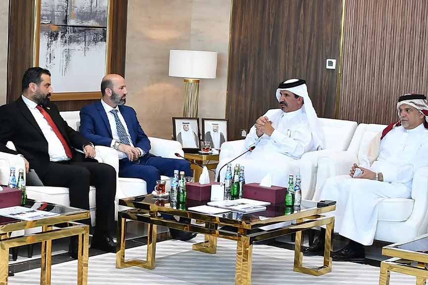 Qatar Chamber discusses cooperation with Syrian delegation