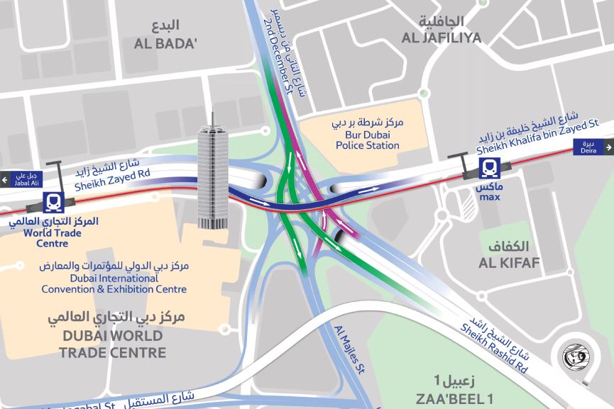 RTA opens bridges Trade Centre Roundabout development-GCC Business News