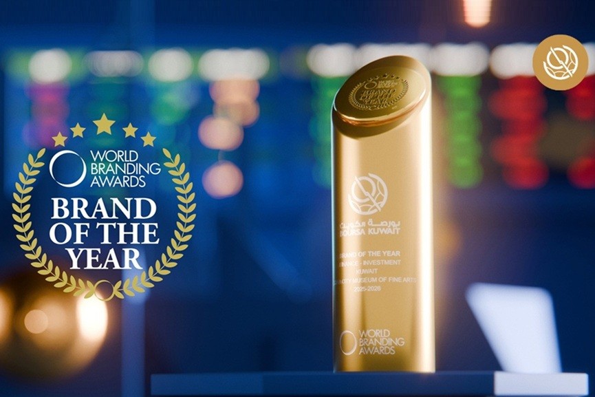 Boursa Kuwait wins Brand of the Year award 2025