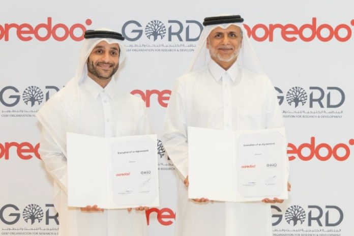 Ooredoo and GORD sustainability reaserch MoU
