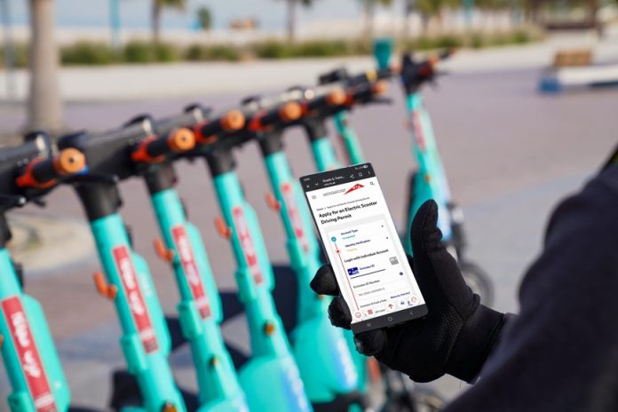 Dubai RTA e-scooter riding permit service on mobile apps- GCC Business News