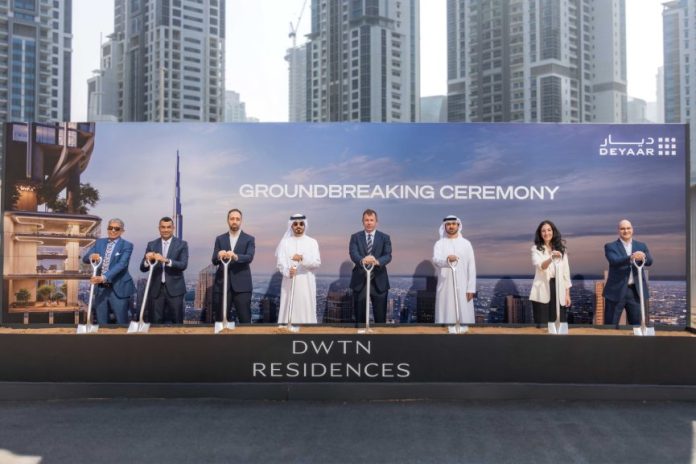 Deyaar breaks ground on DWTN Residences-GCC Business News