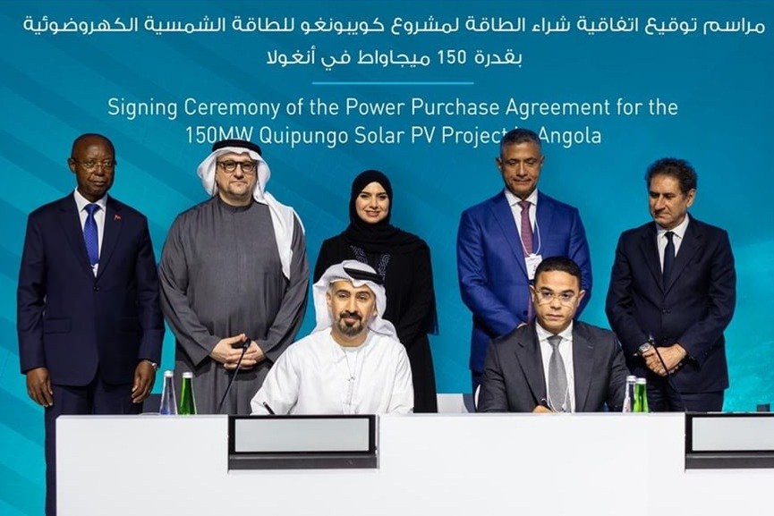 Masdar signs 150MW Quipungo Solar deal in Angola